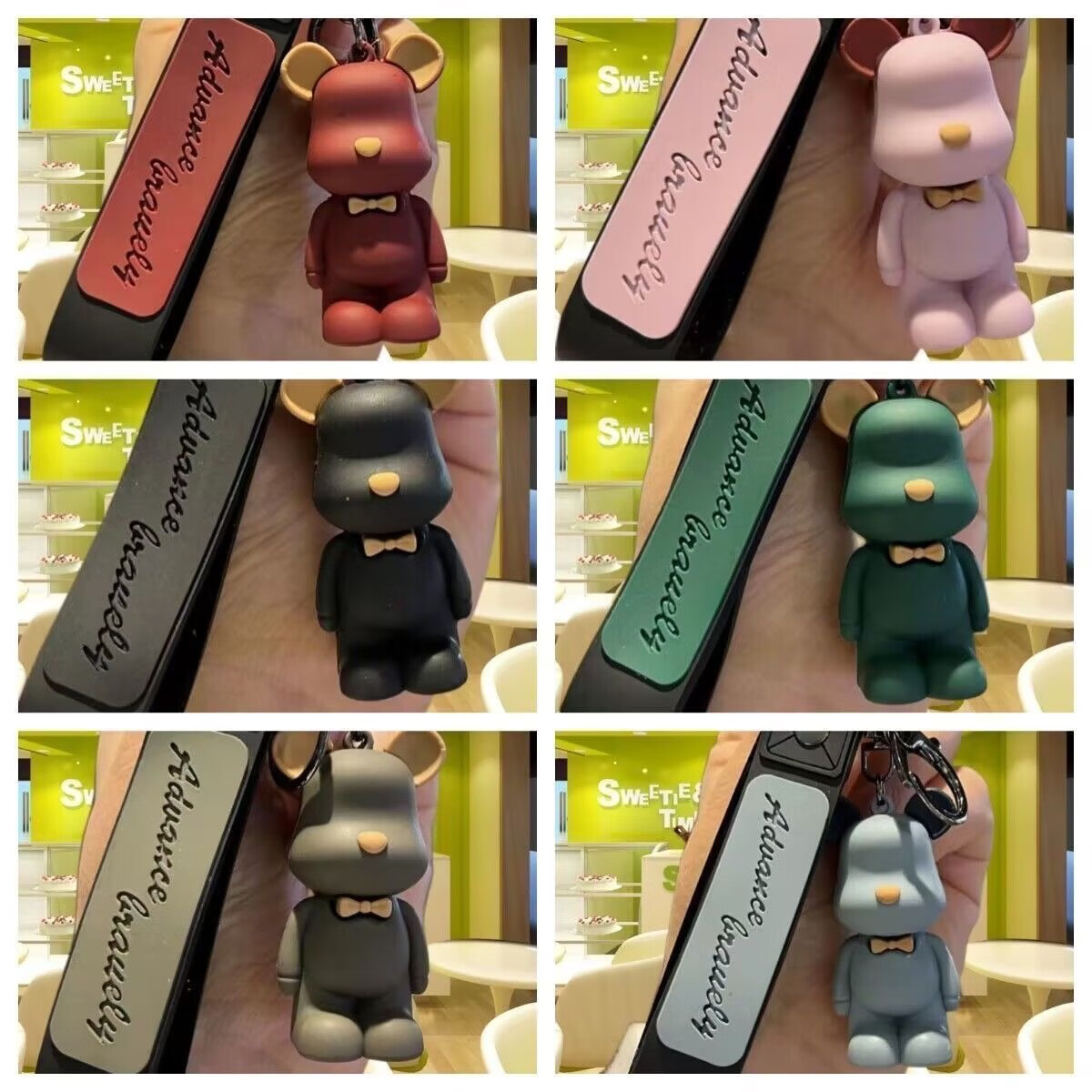 梵森荣2026新款餐桌家用流晶石岩板餐桌椅现代简约感大小户型可变圆桌 钥匙扣随机发货