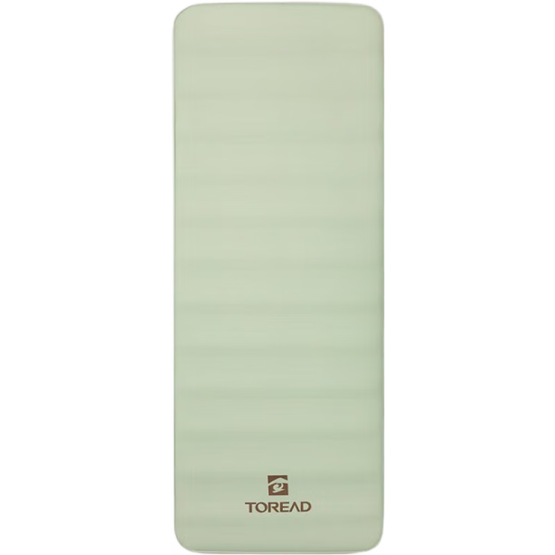 探路者(TOREAD)自動充氣墊新款戶外露營床墊睡墊防潮墊坐墊 灰?guī)r綠
