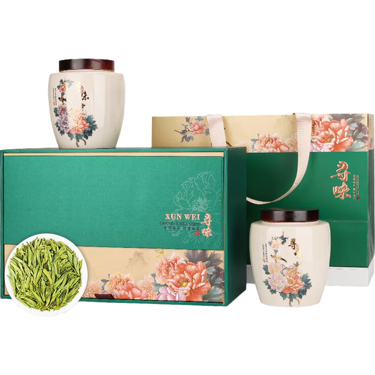 唐朴绿茶龙井特级250g 明前茶叶礼盒装春茶寻味端午礼盒送礼品
