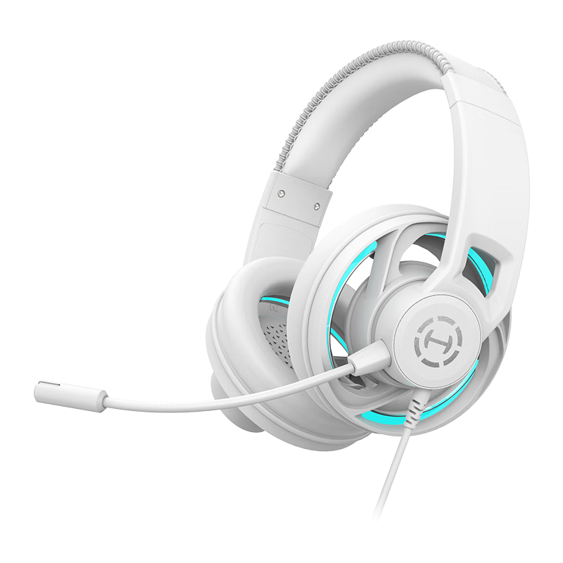 漫步者【風(fēng)刃】G35頭戴式有線耳機(jī) 創(chuàng)新開(kāi)放式設(shè)計(jì) 電競(jìng)耳機(jī)  USB7.1聲效FPS吃雞三角洲行動(dòng) 透氣不悶耳 白風(fēng)刃【全新開(kāi)放式設(shè)計(jì)】