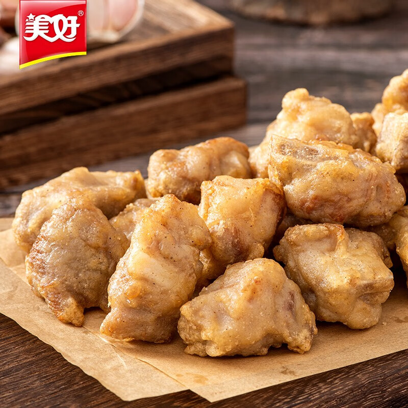 美好香酥排骨300g*2袋酥炸平菇240g组合