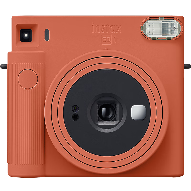 INSTAX富士instax立拍立得 一次成像相机 SQUARE SQ1 赭石橙