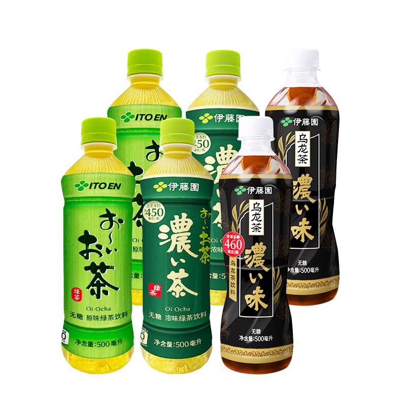 ����԰��ITOEN��ԭ��/Ũ��/������ƴ������500ml*6ƿ 146.6Ԫ����16.29Ԫ/����