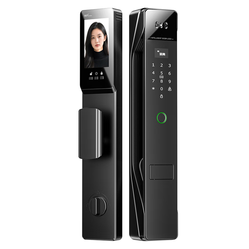 英典（YINGDIAN）R8智能门锁指纹锁3D人脸识别智能锁全自动电子锁防盗入户门密码锁