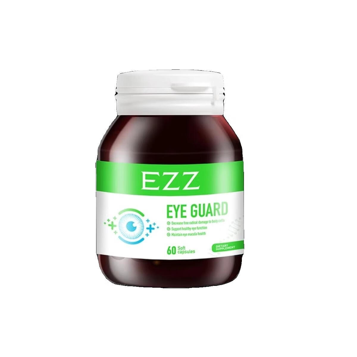 万宁（mannings）_EZZ眼底素叶黄素蓝莓护视力黄斑干眼胶囊成人中老年水溶小分子家 1瓶