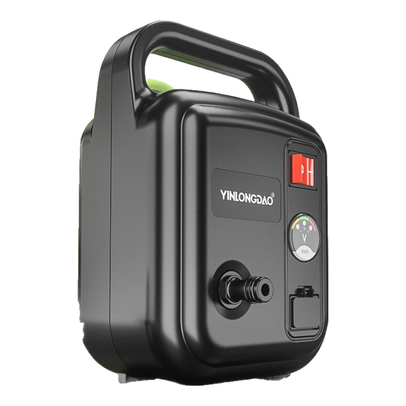 银龙岛农村菜地淋菜浇菜神器浇水机充电式户外抽水泵农用浇地移动抽水器 198AH锂电双核水泵-30米高压管