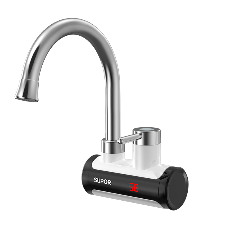 苏泊尔（ SUPOR ）电热水头 侧进水即热式速热快速加热过水热厨房卫用阳台电热水器272047-01-CP侧进水