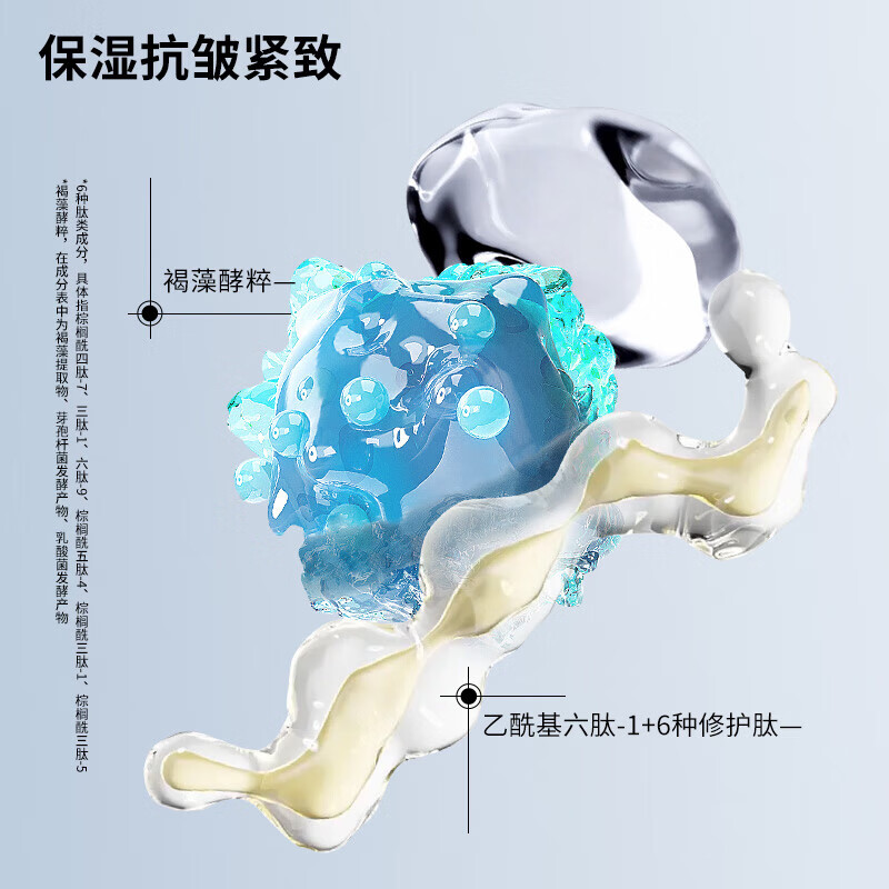 瑷尔博士酵萃精研肌律御时面霜 紧致补水保湿玻色因抗皱 闪充面霜50g