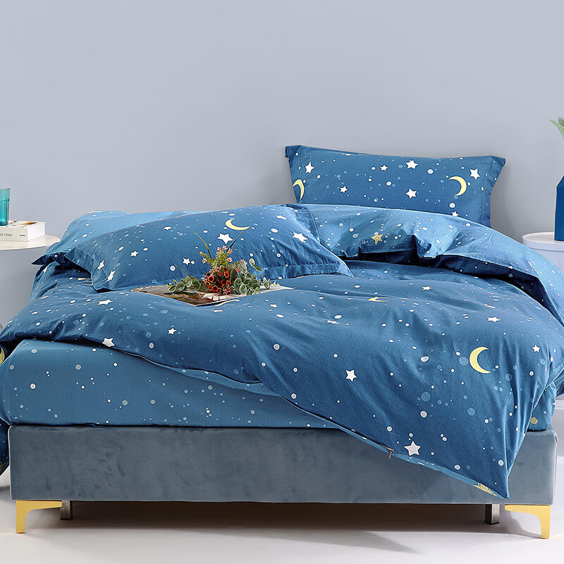 ˮ�Ǽҷ� ����˿���׵��� 100%���� 40֧ȫ��ӡ�� 150cm��210cm 138Ԫ