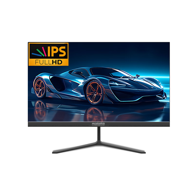 �����Malata��23.8Ӣ��100Hz IPSӲ��VGA HDMI�ӿڵ����ⲻ���ɱڹ���΢�߱���������FHD�칫��Ϸ��ʾ��W248BT