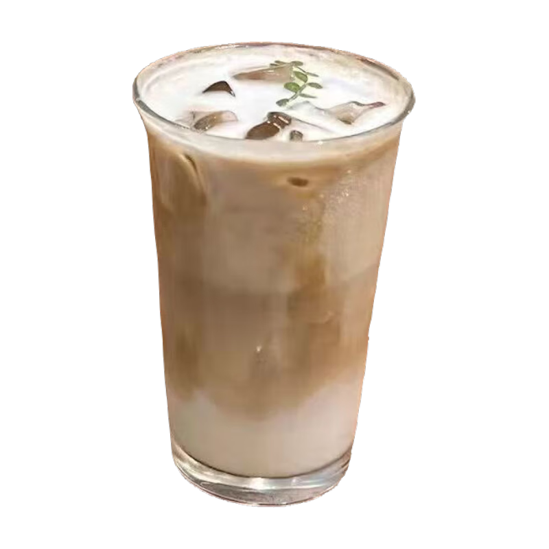 小众文创ins风杯子复古绿冰美式玻璃杯简约水杯韩式高颜值字母杯 高款猫咪 370ml