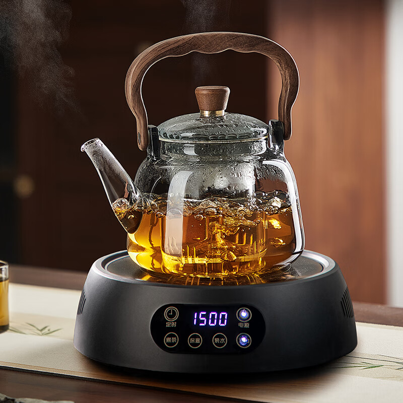 茗光煮茶壶电陶炉煮茶器蒸煮一体茶壶烧水煮茶炉养生壶2026新款