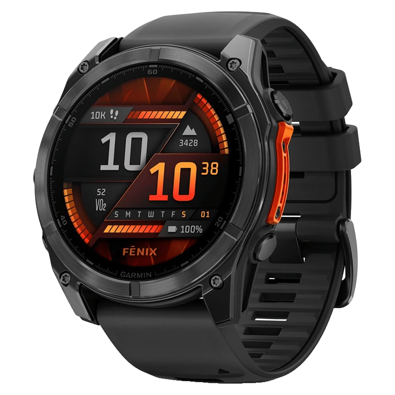 佳明（GARMIN） 佳明 Fenix8 飞耐时8 户外运动腕表智能手表51mm跑步潜水探险 防水蓝牙通话 户外GPS腕表 旗舰黑