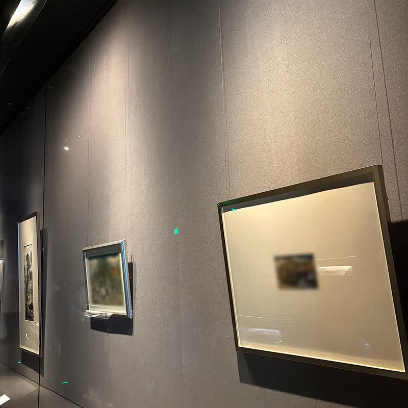 唯品安挂画轨道挂画器画展挂画绳隐形挂画线轨道装饰画画框挂绳钩挂画钩 H【1米轨道黑+2条1.5米1调节钩】