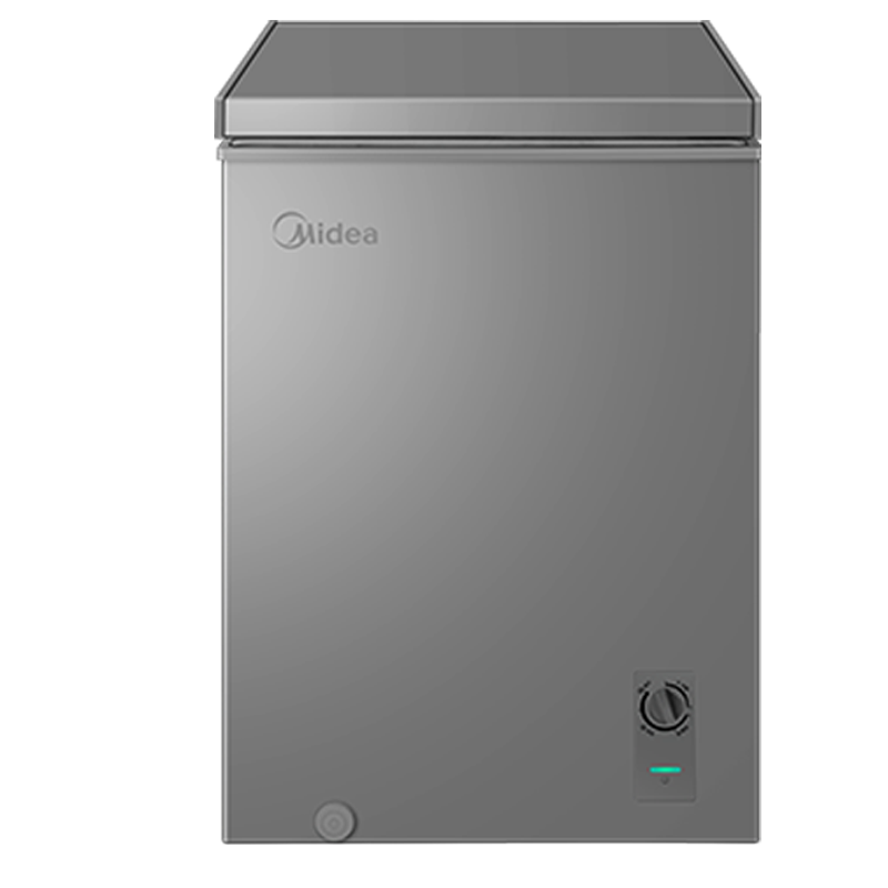 Plus会员：美的 100升冰柜 冷藏冷冻两用 一级节能 -30度速冻 BD/BC-100KMF(E)