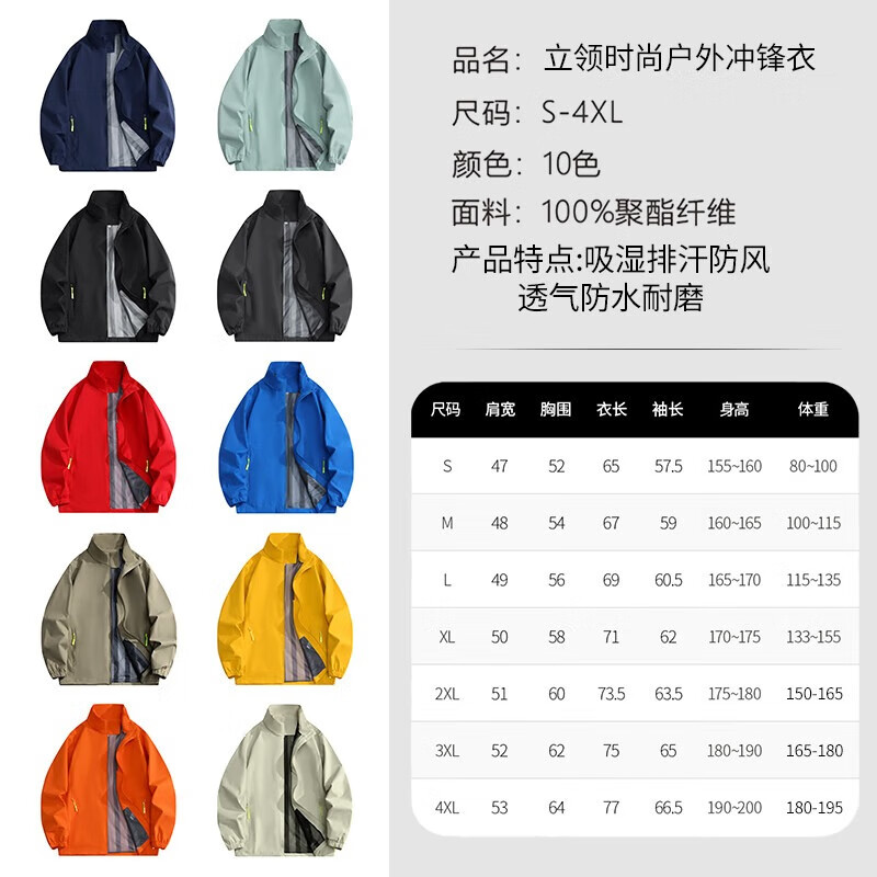 月洛婵汽修工作服定制外套立领夹克秋冬企业团体服耐脏防水工装冲锋衣男 A款经典爆款-透气网内衬-黑色 XL