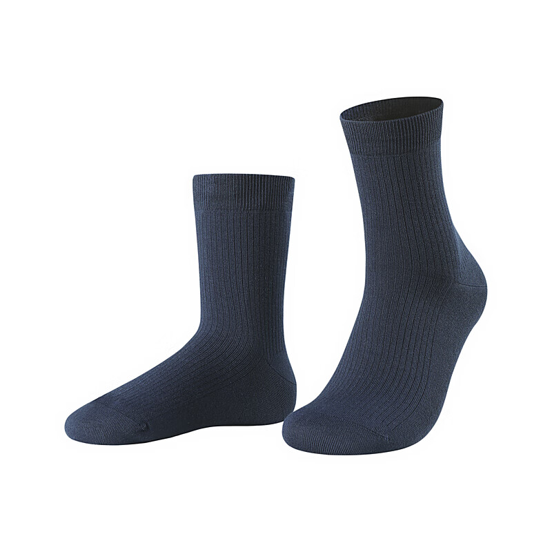 汉麻世家(HANP)HANP汉麻世家男士蓝色弹力休闲透气商务袜 蓝色 M 24-26c