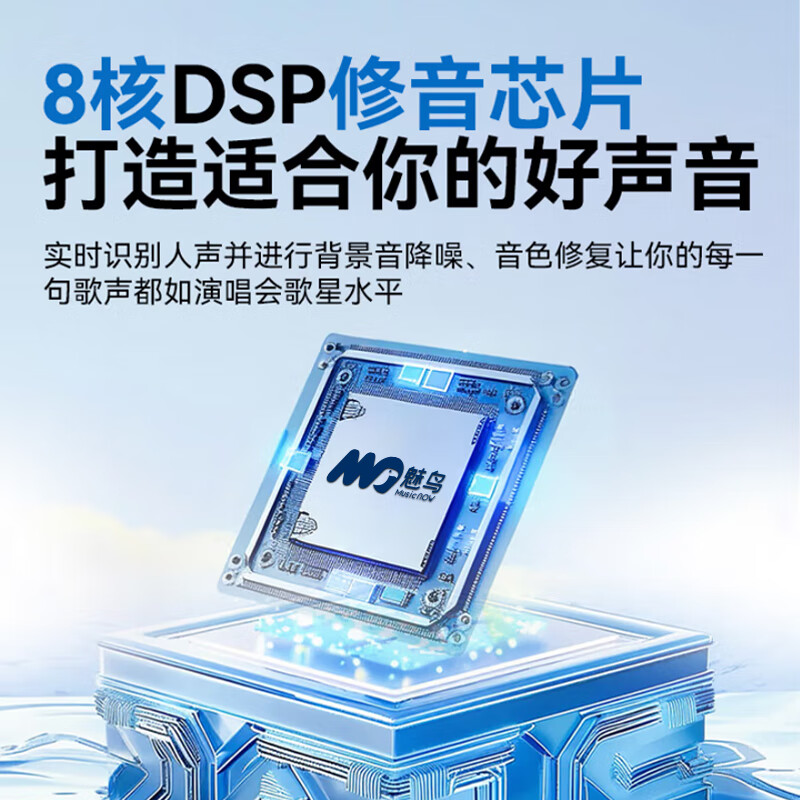 魅鸟智屏音响麦PLUS话筒音响一体自带声卡麦克风 全民k歌直播家用套装 主播户外唱歌录音设备 36W满配经典PLUS(上一代旗舰)【性价比之选】