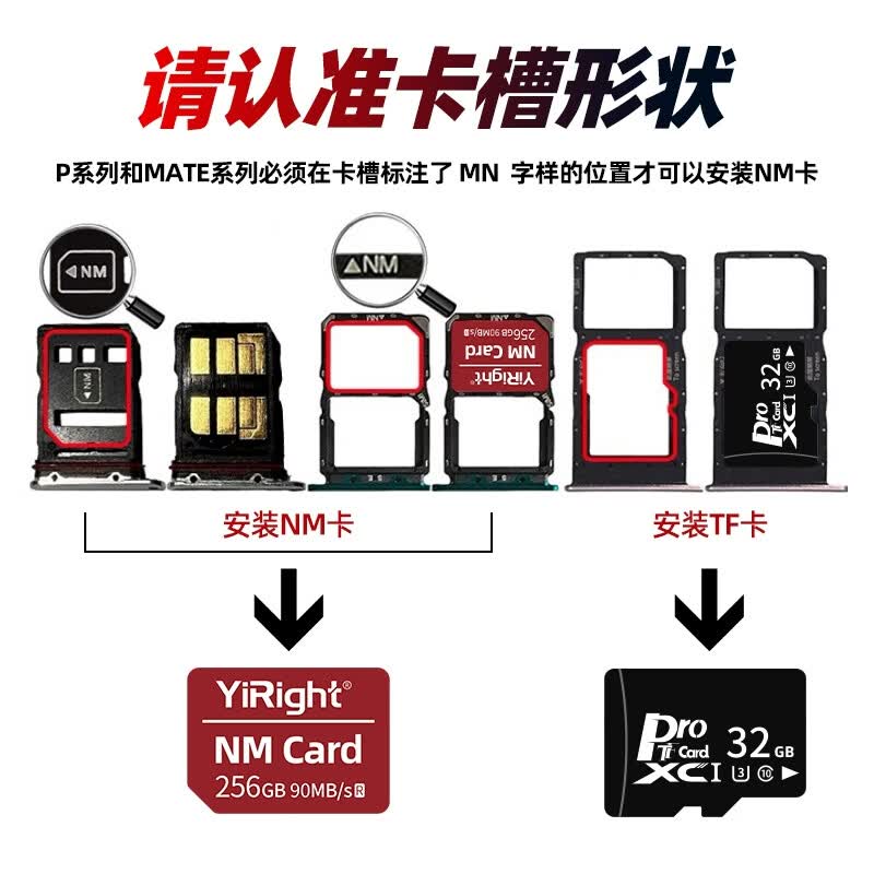 储技nm存储卡适用于华为手机高速内存卡mate20/mate40/p30/p40荣耀30pro储存卡 【128G】手机NM存储卡