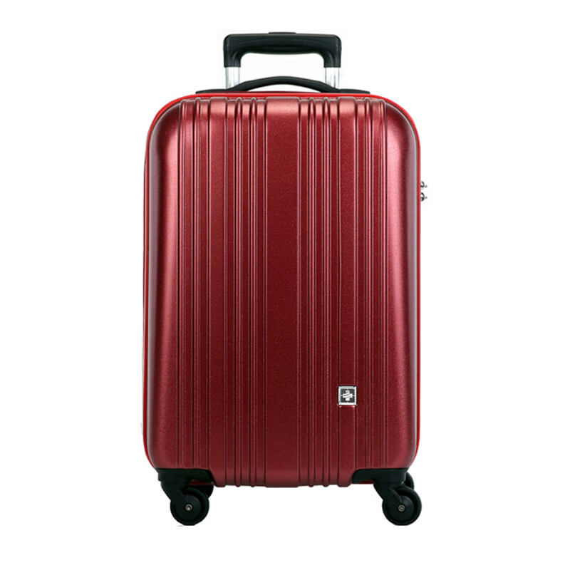 SUISSEWIN行李箱大容量拉杆箱万向轮旅行箱男密码箱女耐磨耐用新 珠光红(收藏加购优先发货) 20寸