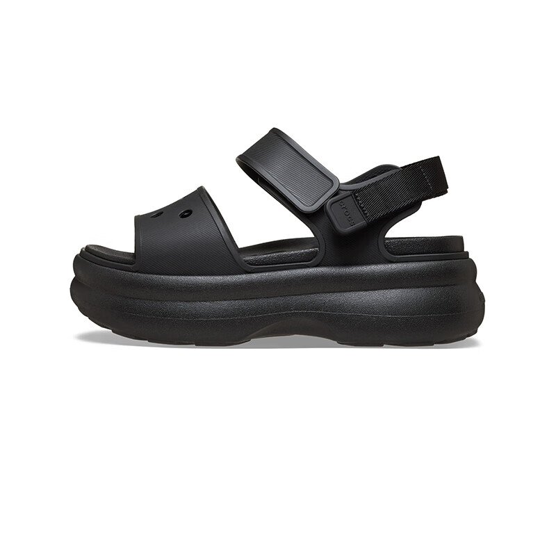 卡骆驰(CROCS)嗖酷凉鞋轻便百搭女凉鞋 | 211755 黑色-001(含智必星) 36 /37(230mm)