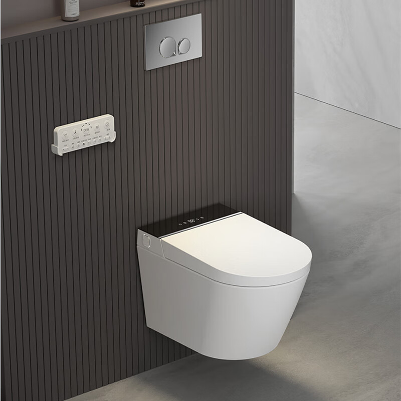 博莎(bosha)全自动一体壁挂式智能马桶墙排嵌入隐藏自立式水箱埋墙