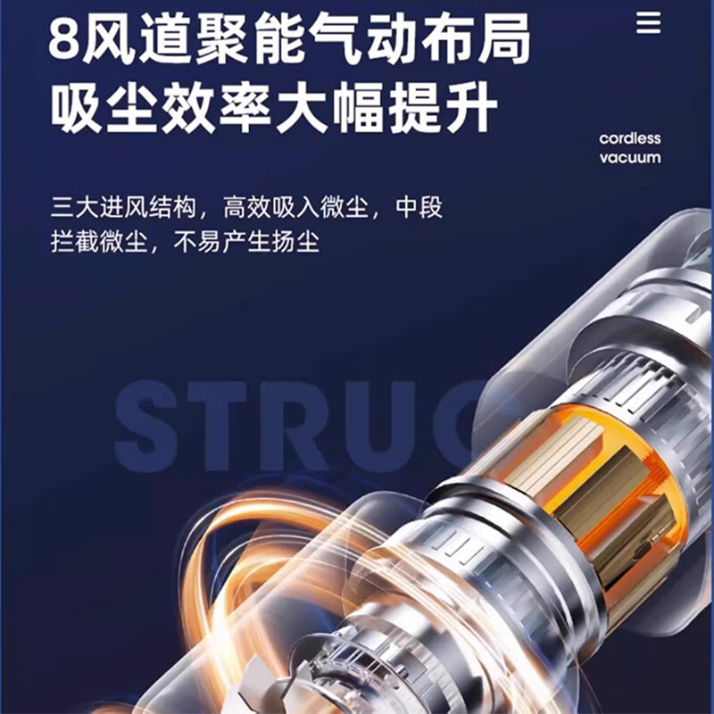 YOMO车载吸尘器大吸力大功率汽车用无线手持吸尘器家用车内小型便携吹吸尘便携式-F6001