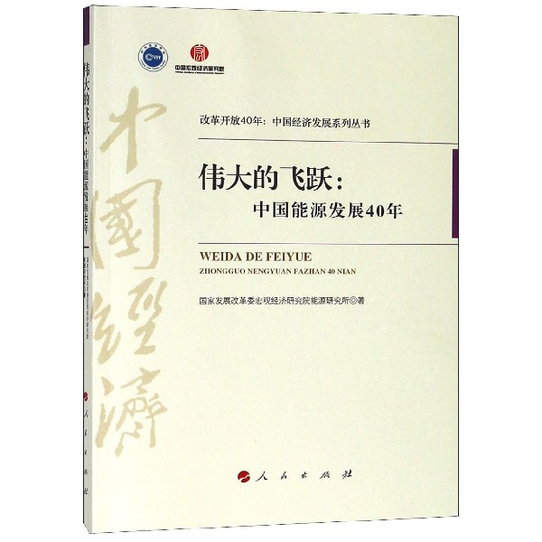 伟大的飞跃--中国能源发展40年/改革开放40年中国经济发展系列丛书