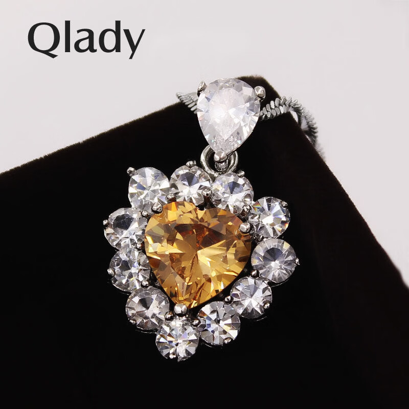 Qlady衣鏈項鏈女款2025新款復古毛衣裝飾項鏈配飾掛件吊墜 長(cháng)短兩用