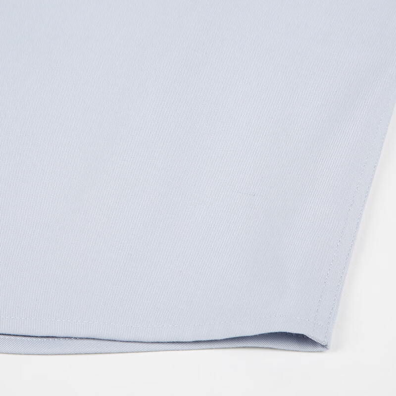 才子（TRIES）男士长袖衬衫纯色凉爽丝滑莫代尔桑蚕柔软面料商务衬衣白衬杉上装 灰色 2XL 41(175/96A)