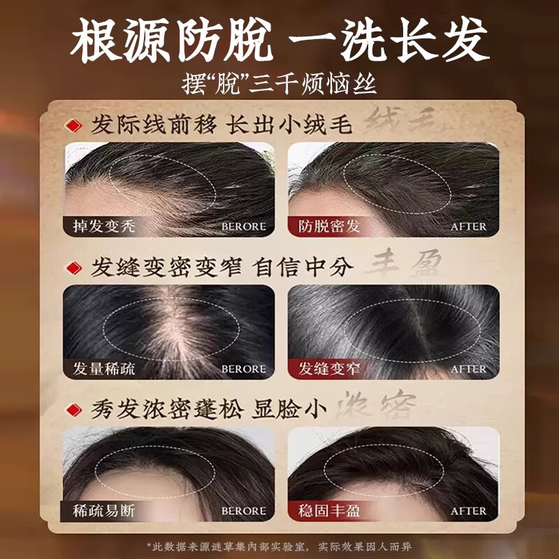 谜草集山茶香水洗发水去屑止痒控油持久蓬松沐浴露护发素留香大容量1.2L 【防脱固发】滋养防脱洗发水800ml