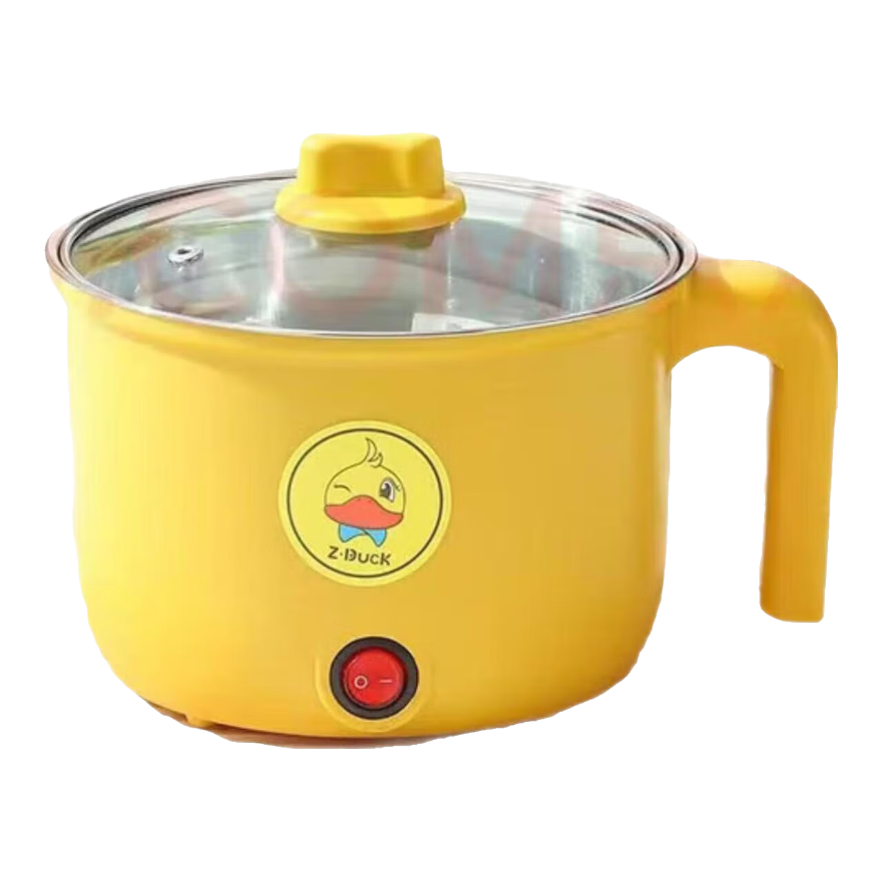 电煮锅电锅电炒锅多功能一锅宿舍电煮锅1-2人蒸煮一体 1.6L不锈钢内胆没蒸笼