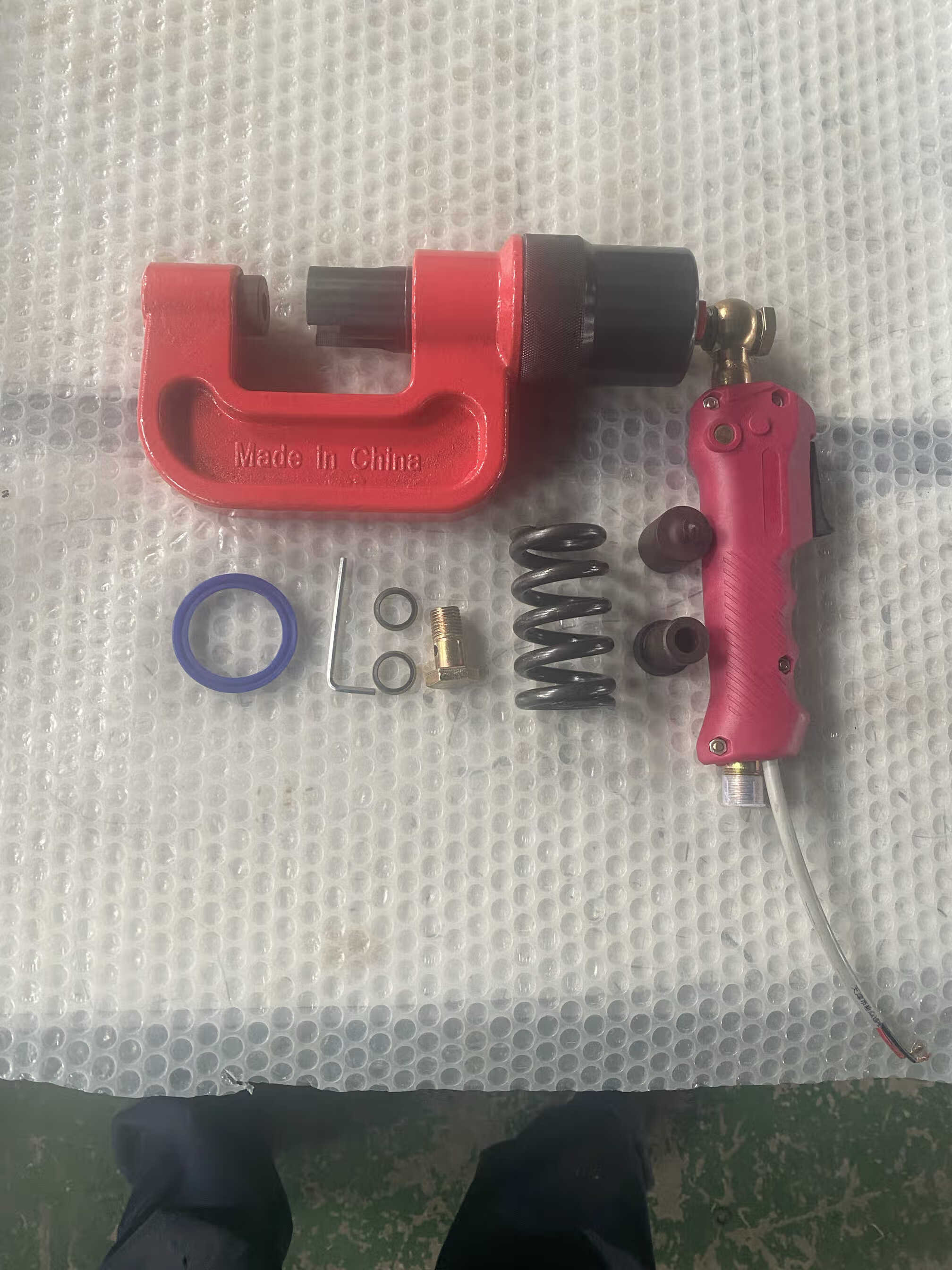 液压风管角铁法兰铆钉钳碳钢铸造风阀冲孔机配件风管铆钉机铆钉 带