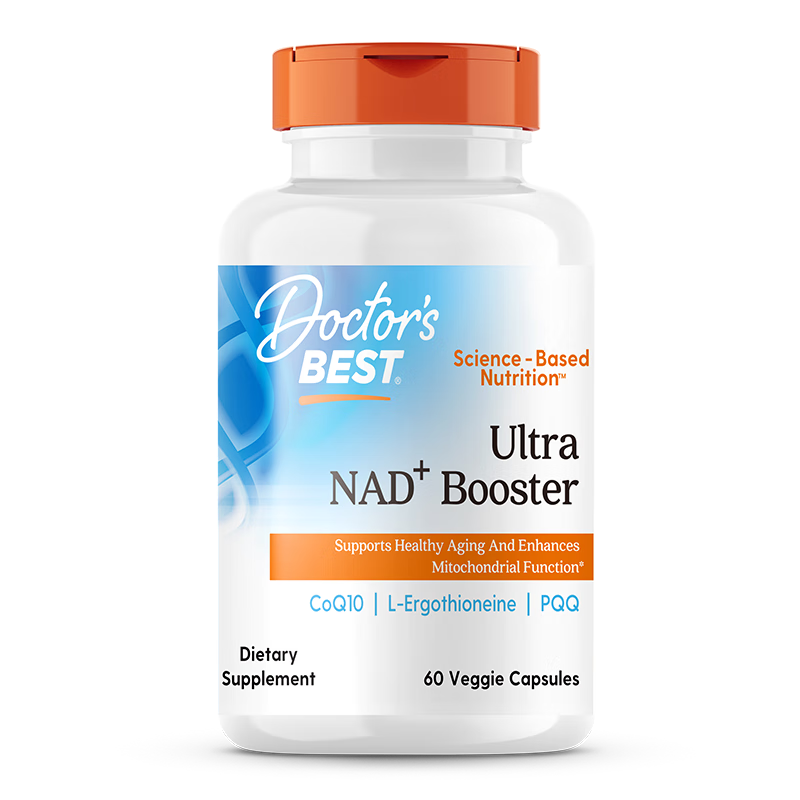 Doctor's best高含量NMN30000配方素食硬膠囊（每份1粒） 60粒