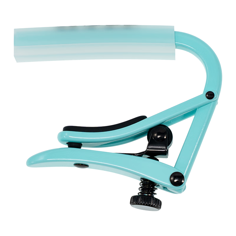 SHUBB夏伯變調夾C1民謠吉他專(zhuān)用高級 古典變音夾調音夾限量高顏值 馬卡龍薄荷藍C1mbl民謠/電吉他