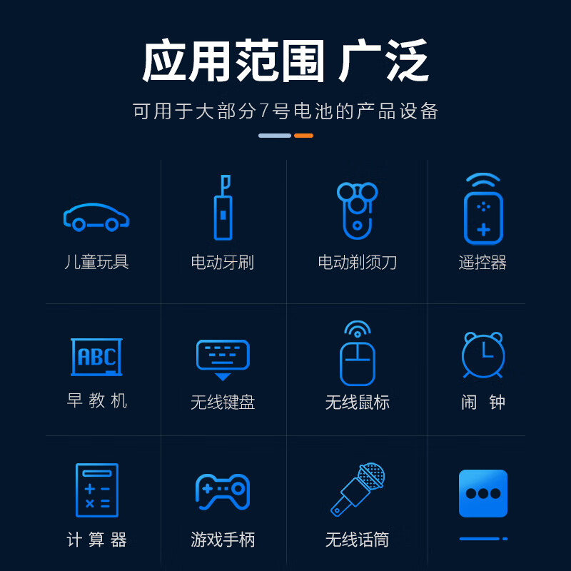 罗卜微能固态7号aaa可充电电池大容量usb智能快充1.5v电子秤计算机鼠标键盘儿童玩具空调遥控器钟表AAA7号 【3C安全认证】固态7号2节装-送盒不送线