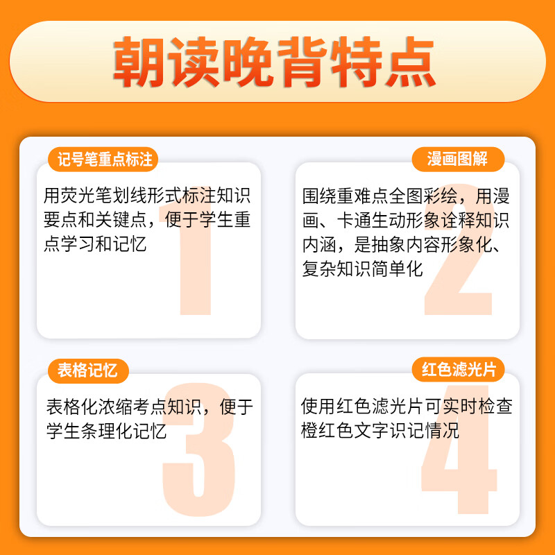 2026版朝读晚背高中核心考点速记数学物理化学生物背诵手册速查口袋书高中英语3500词汇小册子高一高二高三复习资料 高中【生物】考点速记