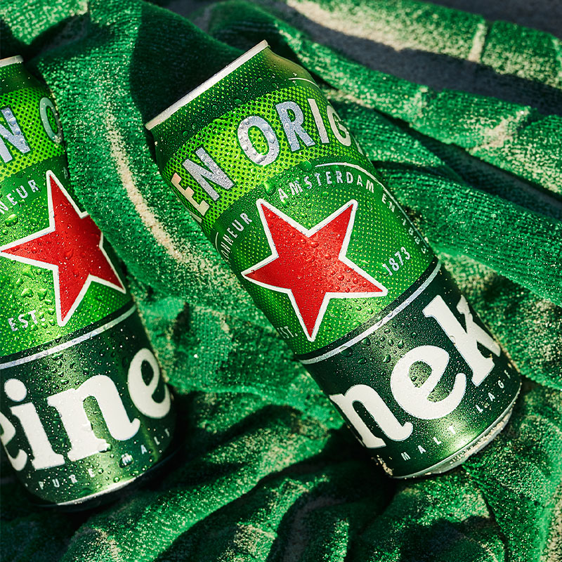 喜力啤酒 经典整箱礼盒装 全麦酿造 原麦汁浓度≥11.4°P  500mL 6罐