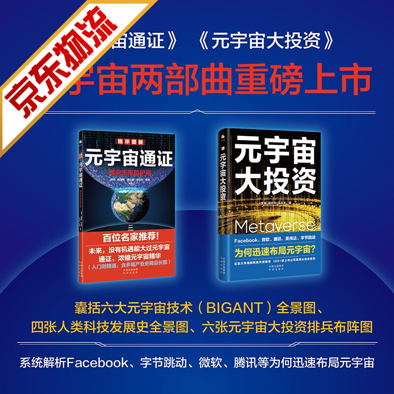 【系列自选】元宇宙世界经济中国经济 元宇宙通证 元宇宙大投资 全2册