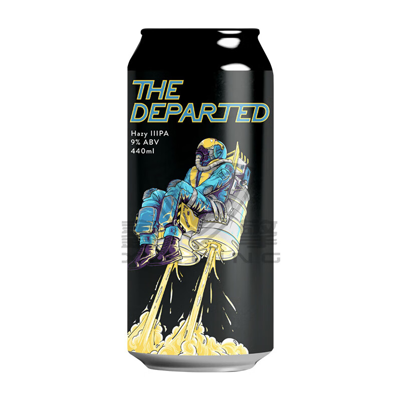 幻视新西兰进口幻视精酿啤酒 酒花救赎西海岸IPA可乐熊酸艾尔啤酒 星际启程 440mL 1罐 三倍浑浊IPA