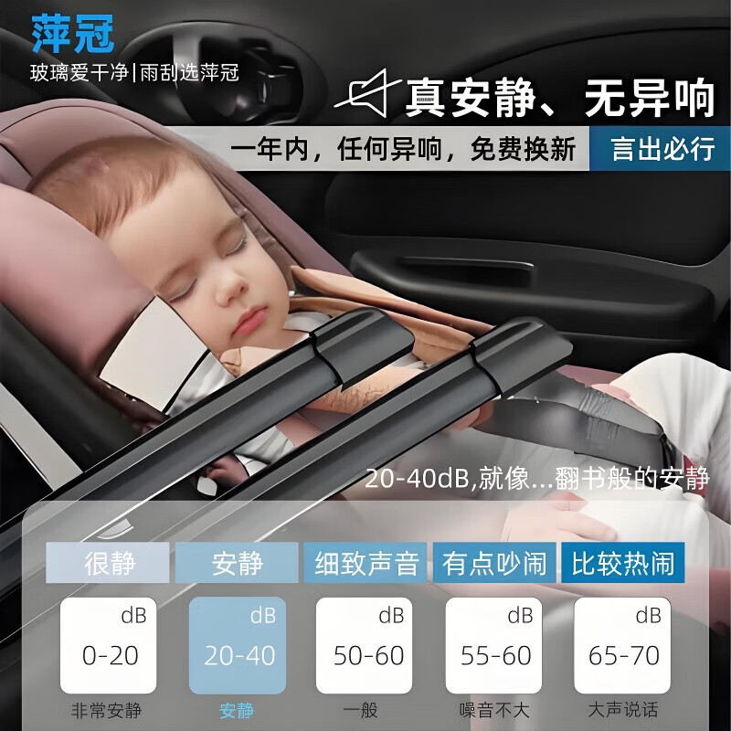 萍冠适用雷克萨斯LX570后雨刮器12原厂13原装16汽车19款后雨刷片胶条 雷克萨斯LX/2003-2025款 后雨刮