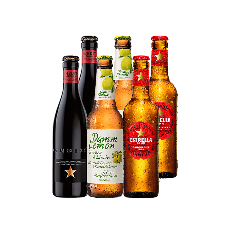 ���۴�ķ��INEDIT DAMM��������ԭƿ����ơ��330ml   ���۴�ķ+�Ǵ�¶+��ķ���� 330mL 6ƿ Ч����2026/6/4