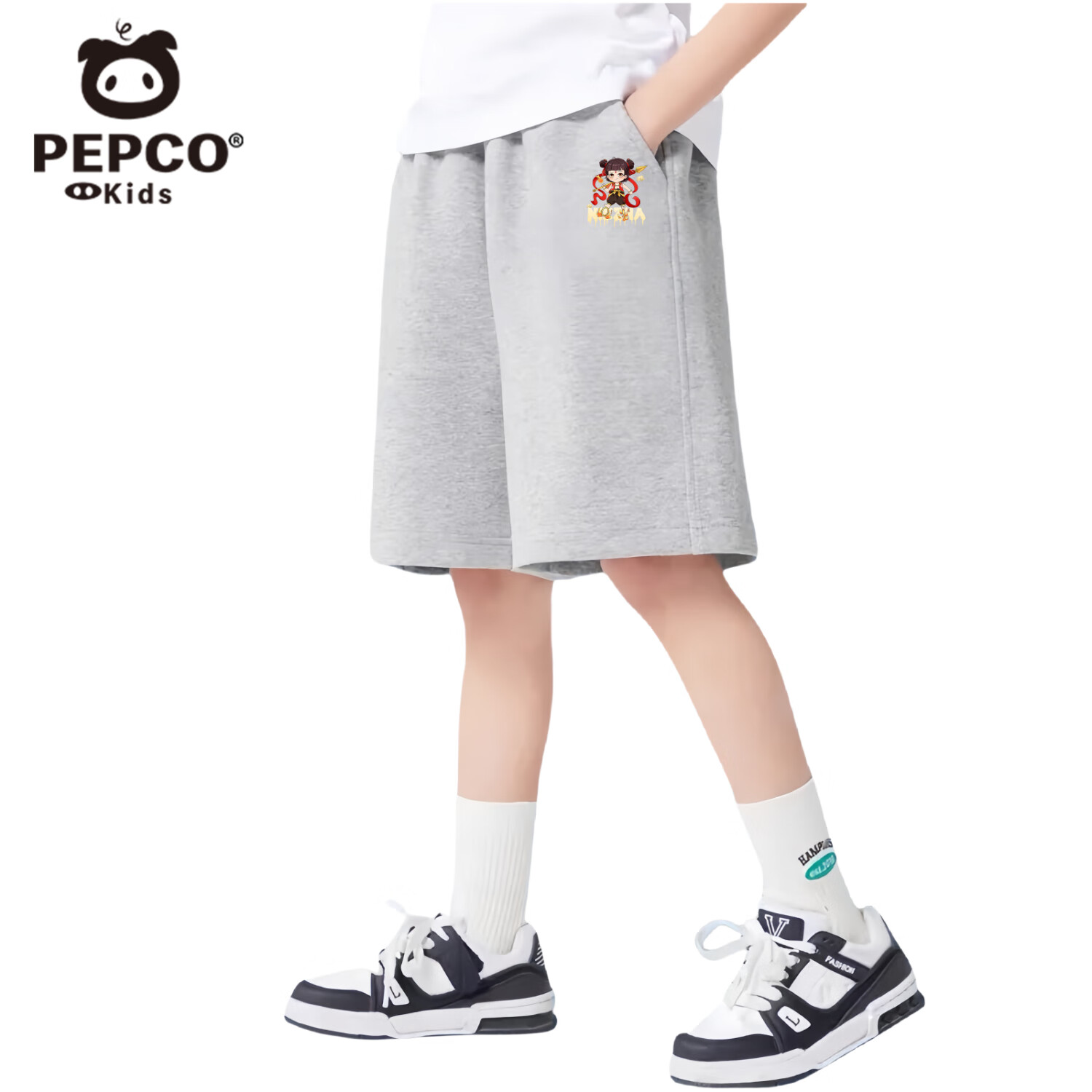 С��������ͯŮͯ�ļ���߸�����˶����޶̿��д�ͯ����������߸���� ��ɫ-��߸ 140 ����������130-140cm��