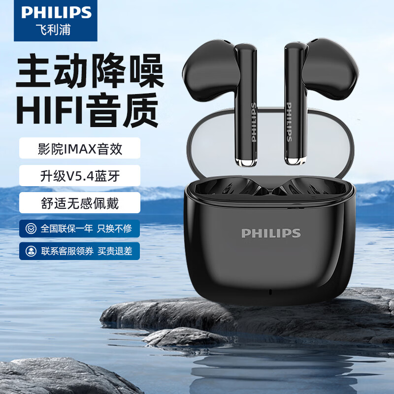 飞利浦 无线入耳式蓝牙耳机