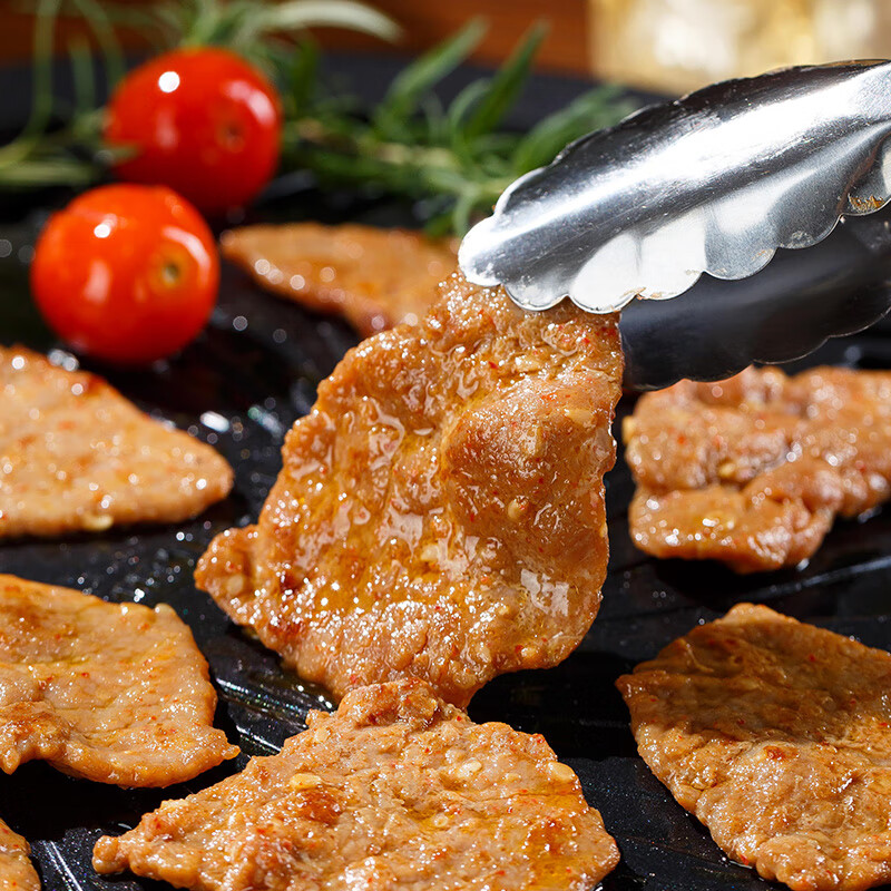 海底捞捞派滑牛肉150g*3盒装 冷冻调制牛肉片涮锅炒菜烤肉火锅食材