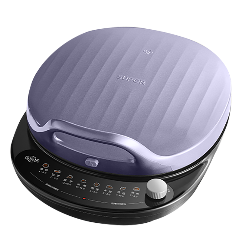 苏泊尔（SUPOR）电饼铛 上下盘可拆洗 电饼档家用双面加热烙饼煎饼 早餐机煎烤机 31mm加深抗菌烤盘 JJ30RQ802