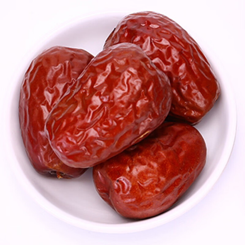 寒山石 新疆和田大枣 500g 红枣干枣 蜜饯果干 骏枣 煮粥枣 泡茶枣 休闲零食 5.8元(需领券、需凑单)