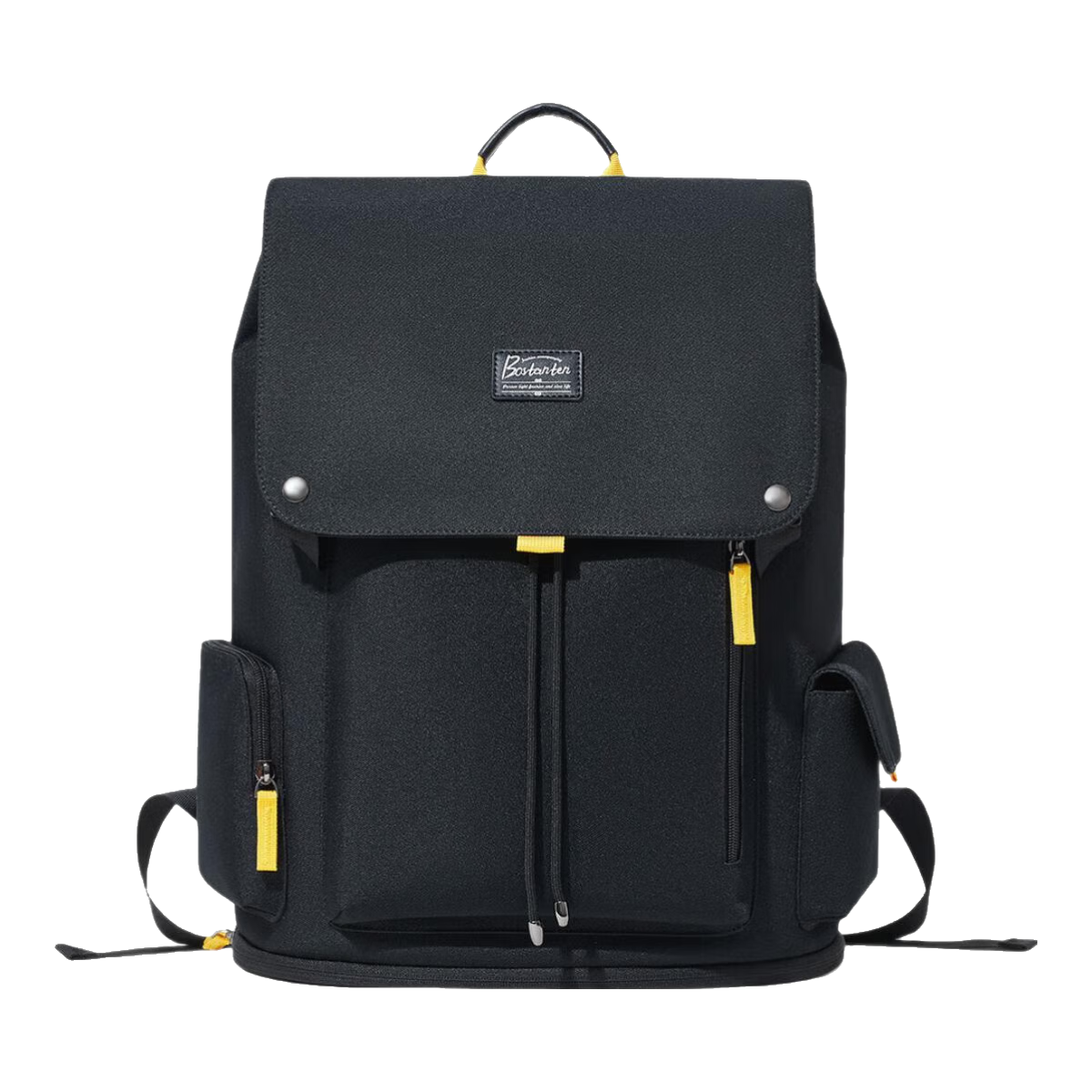 波斯丹頓(BOSTANTEN)男士雙肩包學(xué)生書(shū)包潮流出差旅游背包大容量筆記本電腦包女 曜石黑-運動(dòng)款【獨立球拍/鞋倉】