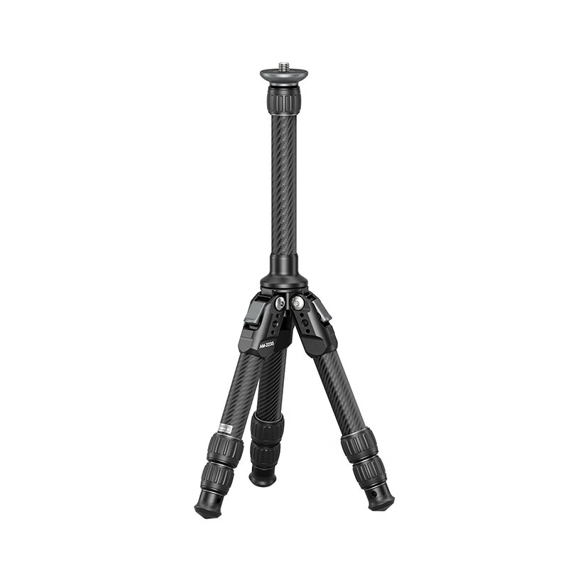 思銳（SIRUI）AM-203S+G0桌面迷你三腳架單反相機(jī)手機(jī)通用小巧支架直播vlog旅行爬樓戶外微距攝影小型便攜三角架 AM-223S+SL-100S