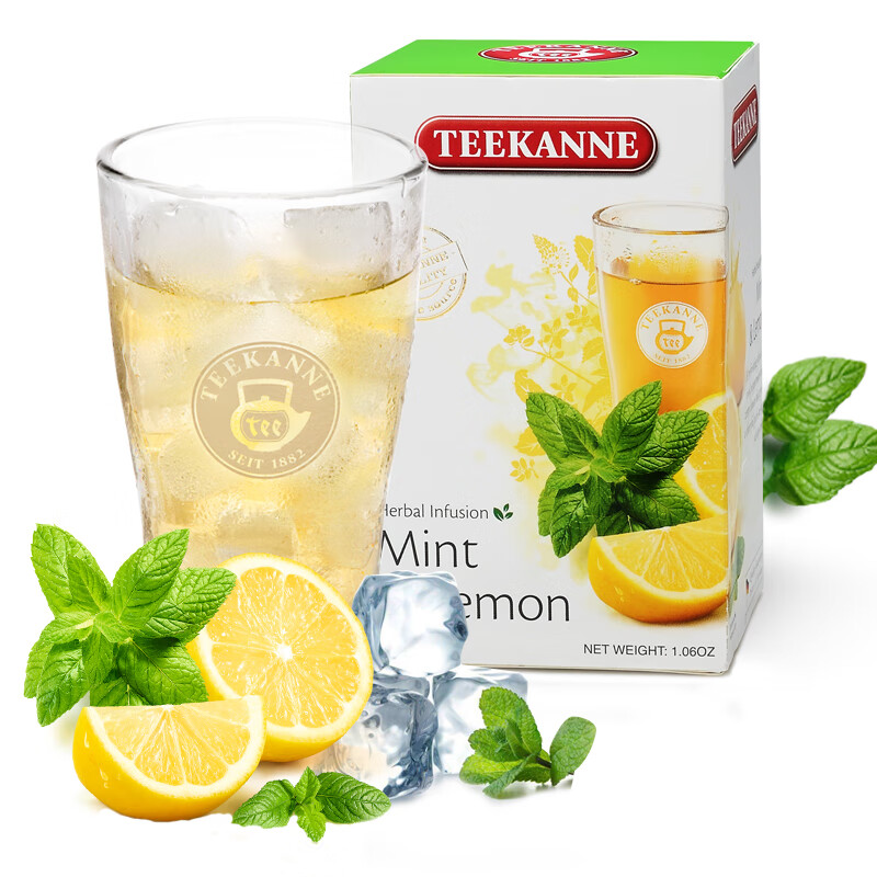 Teekanne薄荷柠檬味花果茶花果茶包